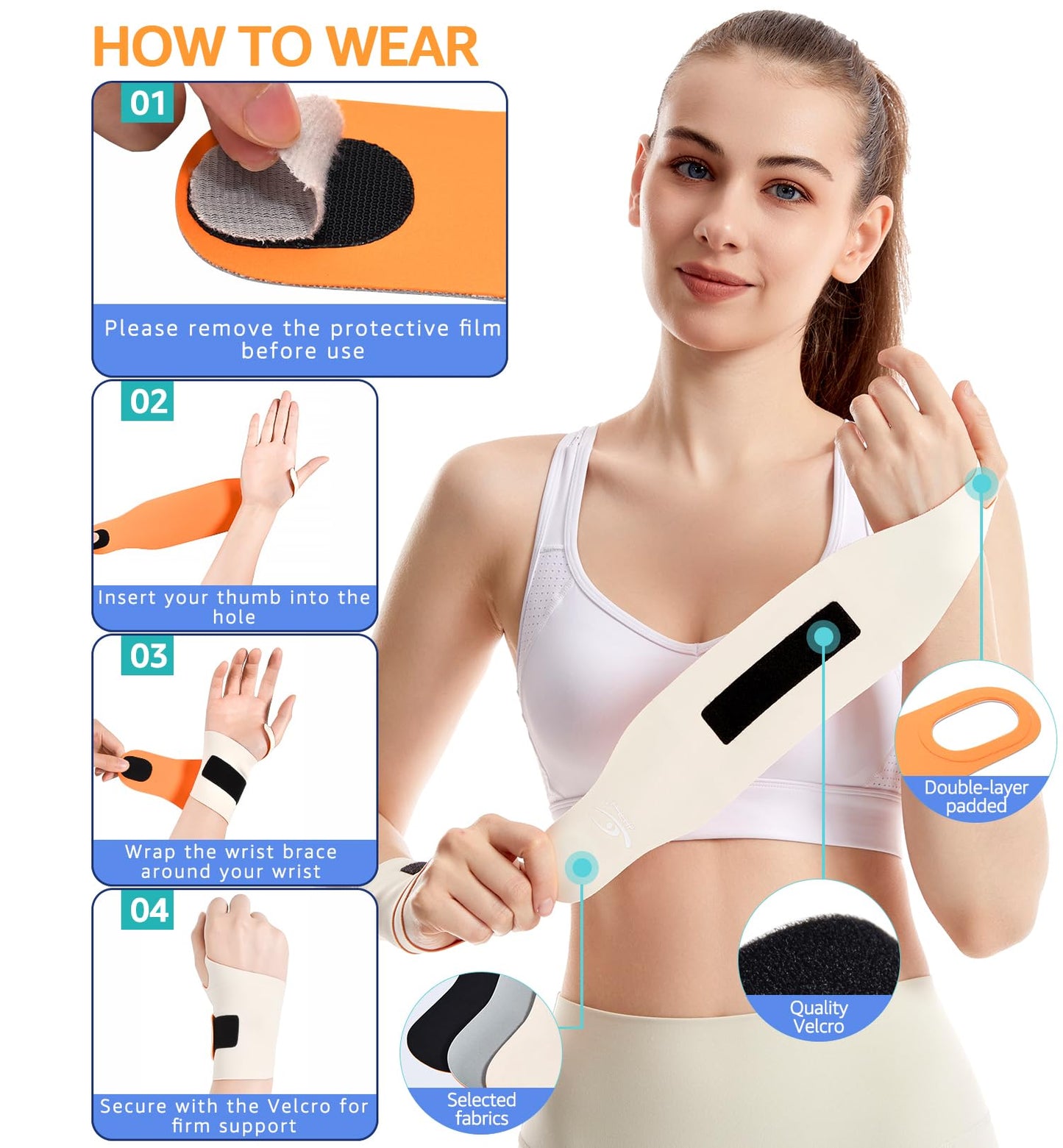 PointLoop Wrist Brace(Pair) - FuSup