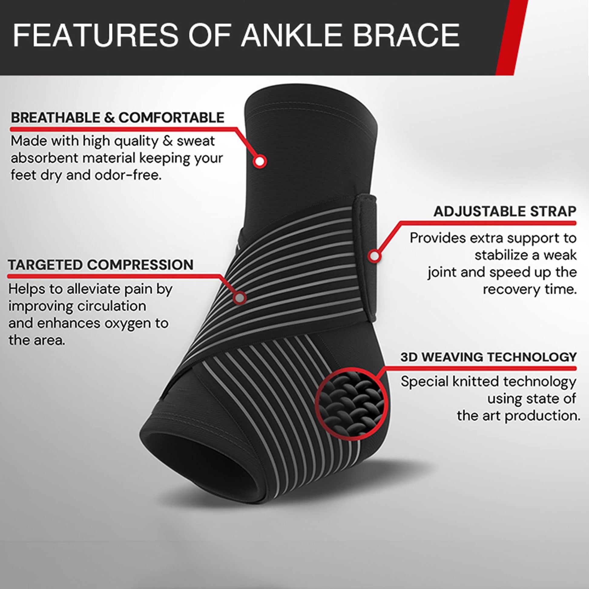 BaseLock Ankle Brace (Pair) - FuSup