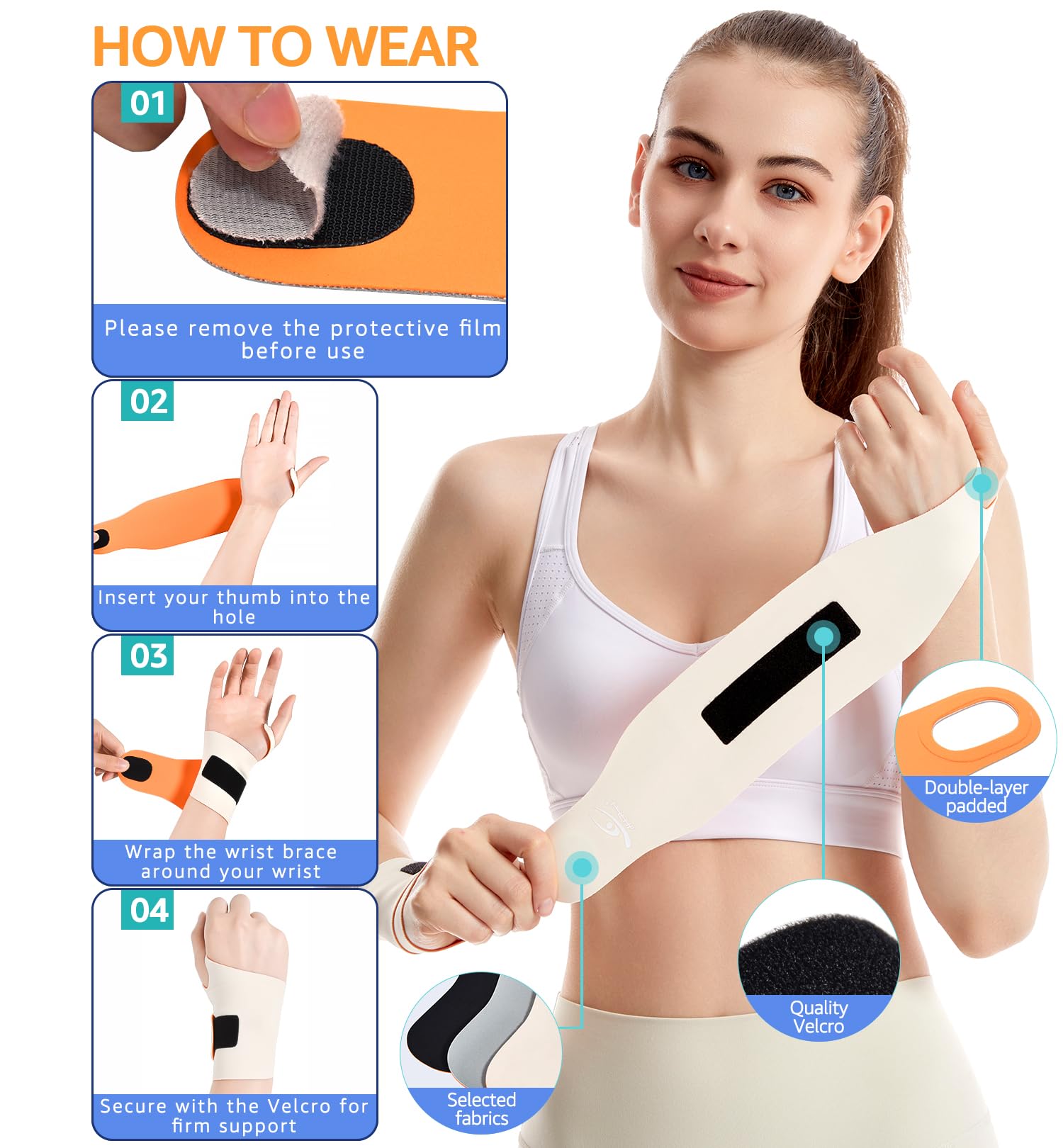 PointLoop Wrist Brace（Pair） - FuSup
